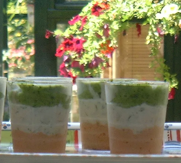 Bayadères au saumon