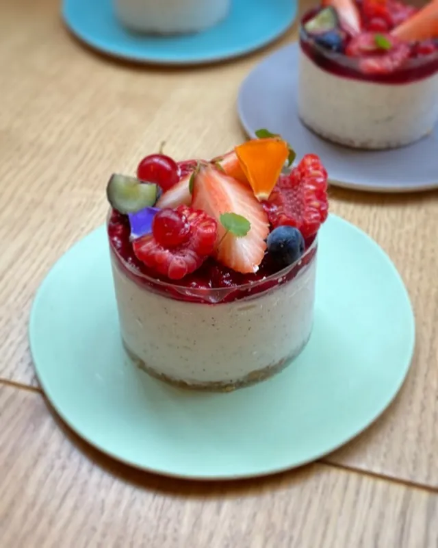Cheesecake aux fruits rouges (Michalak)