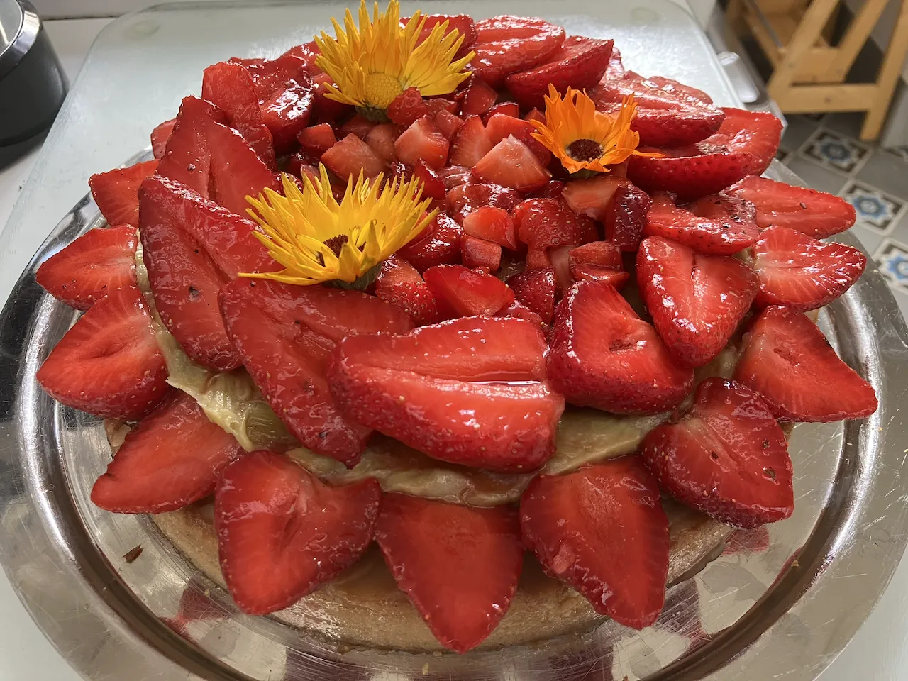 Douceur fraise-rhubarbe