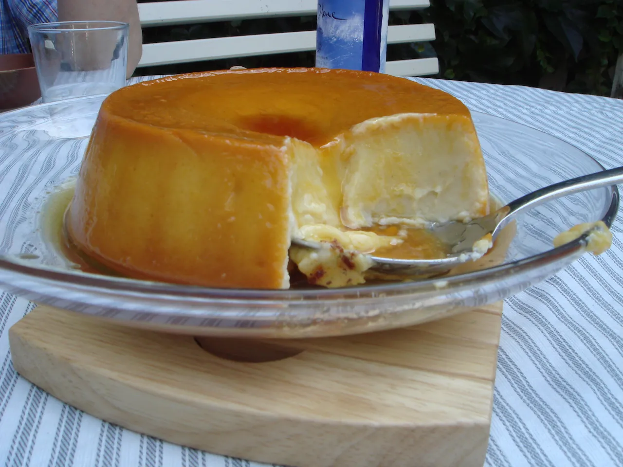 Flan de coco