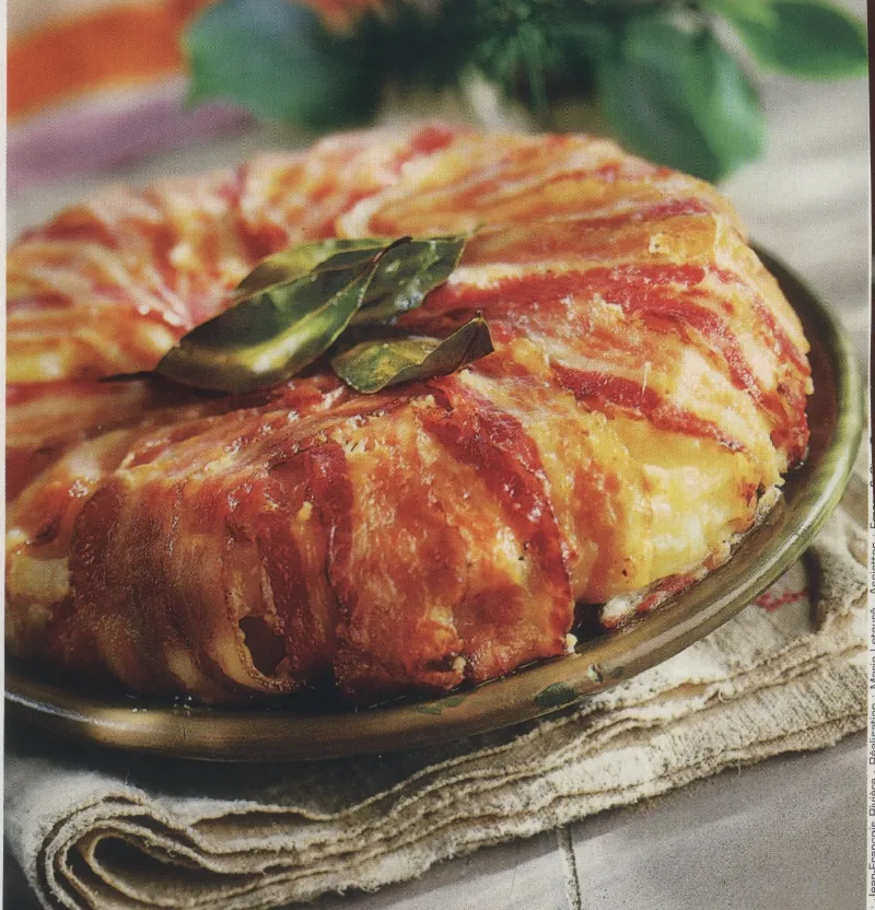 Galette de pommes de terre au reblochon