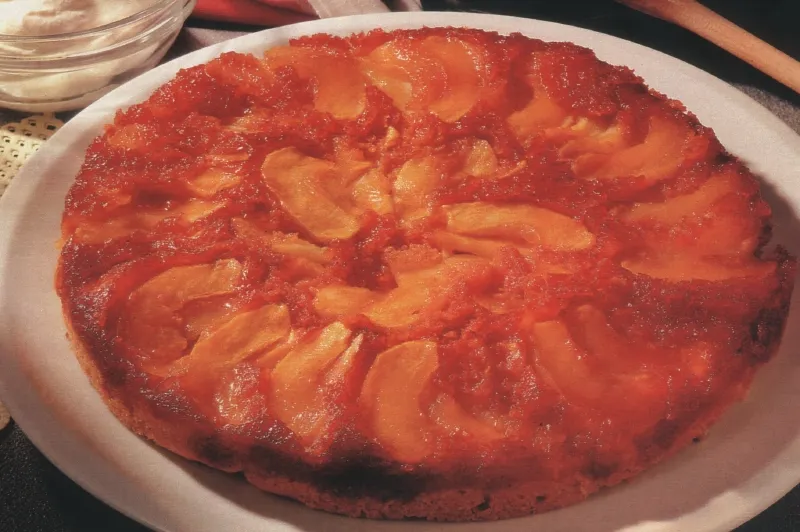 Gâteau renversé aux pommes
