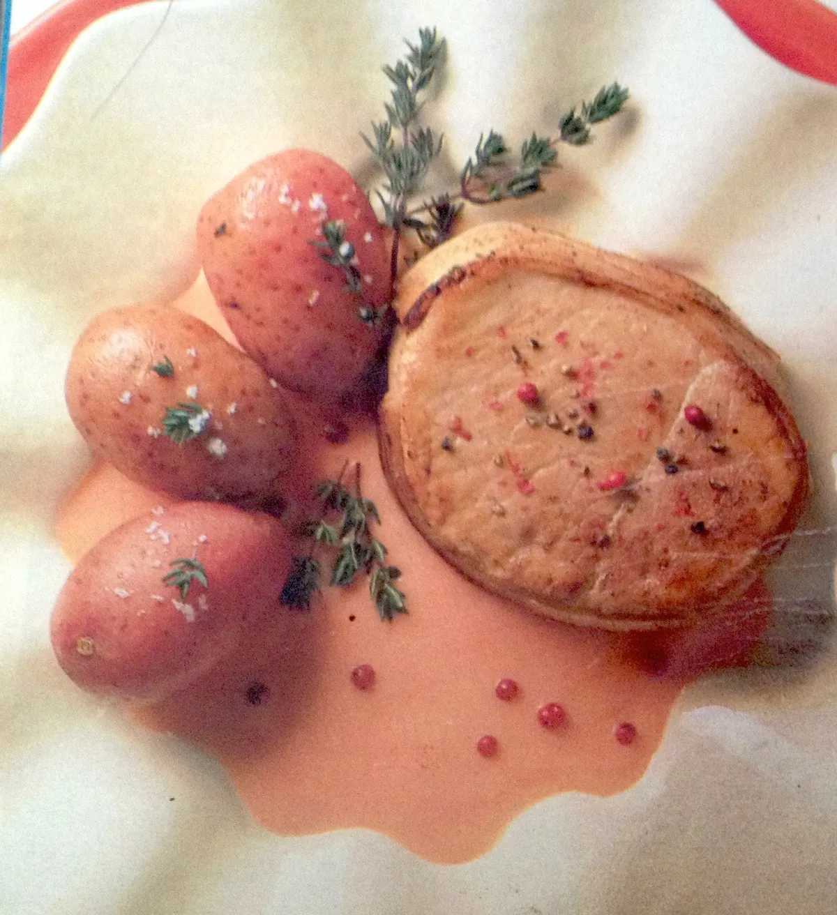 Grenadins de veau sauce maltaise aux épices douces