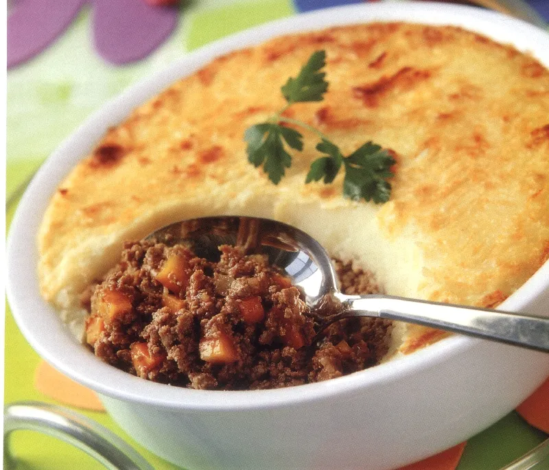 Hachis à l'agneau épicé