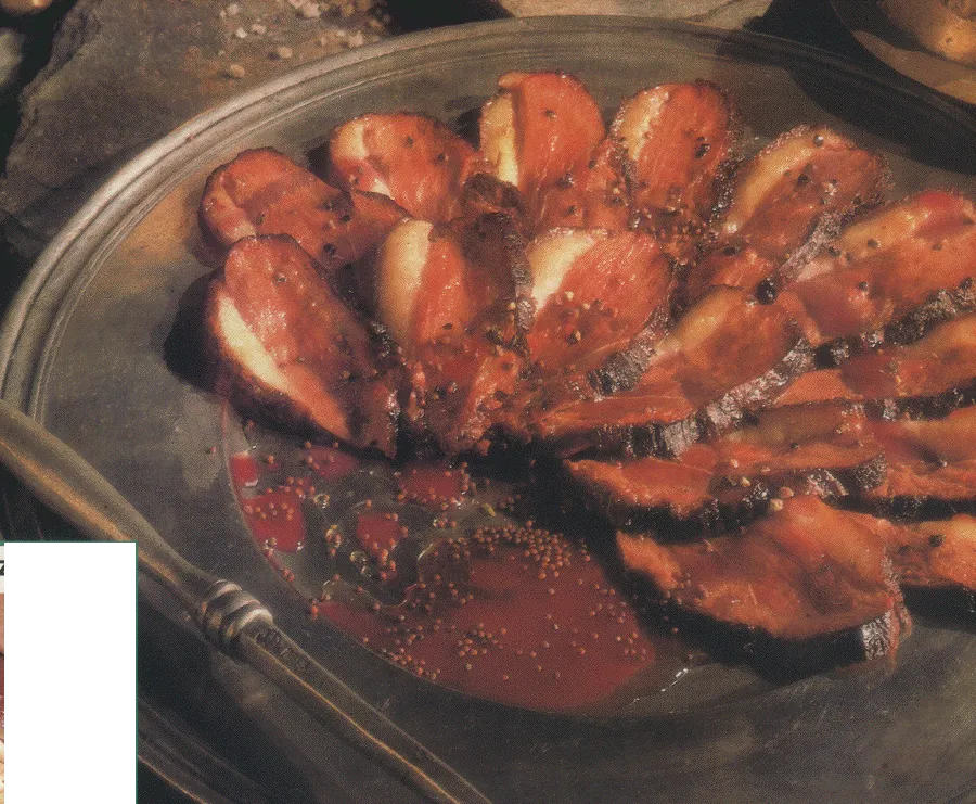 Magret de canard au miel épicé