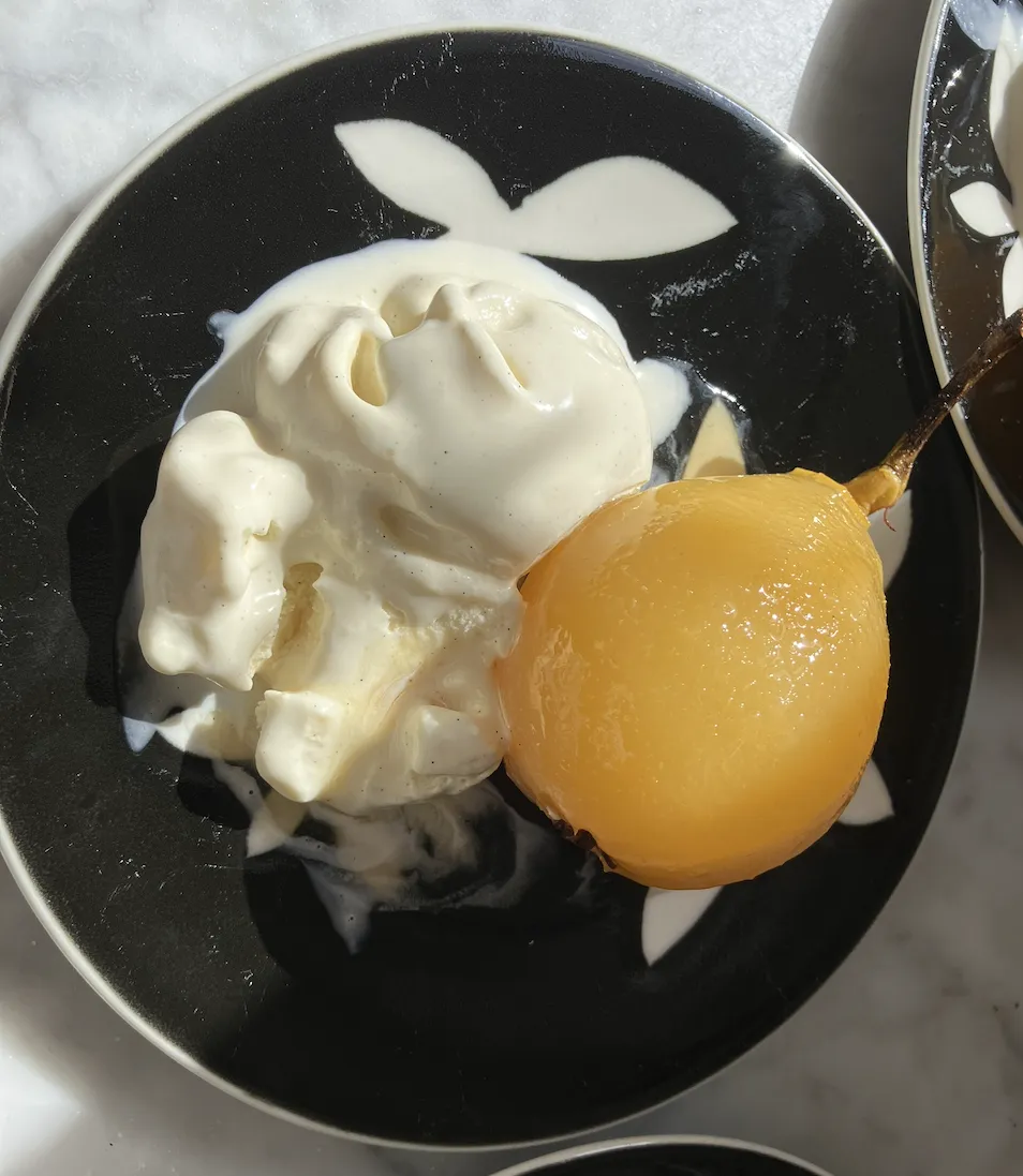 Poires aux épices