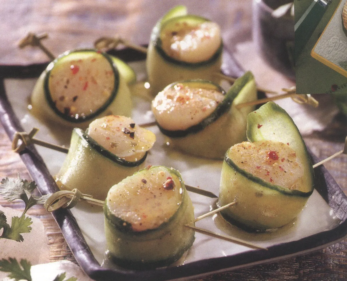 Noix de Saint-Jacques vapeur