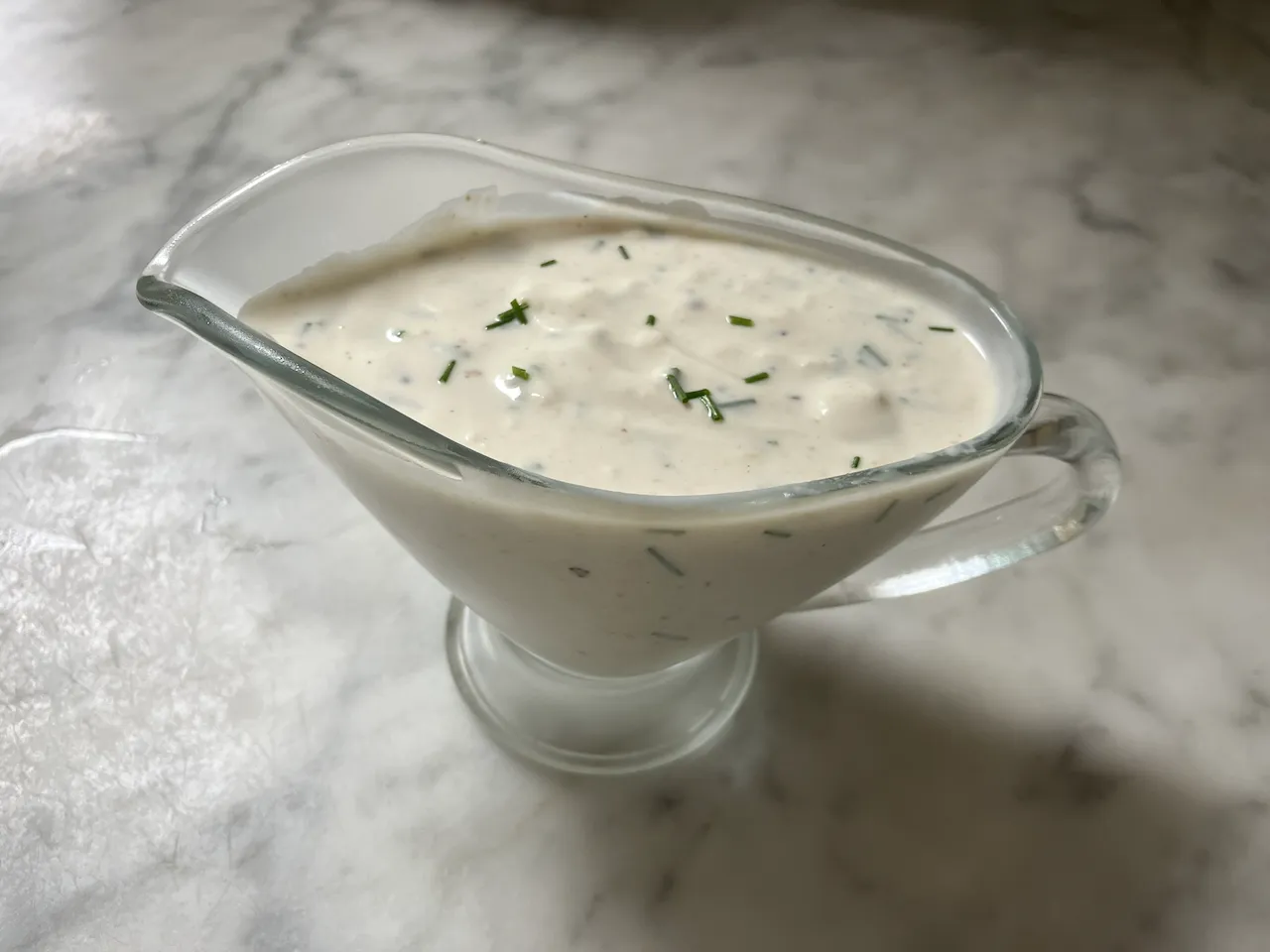 Sauce au yaourt de brebis