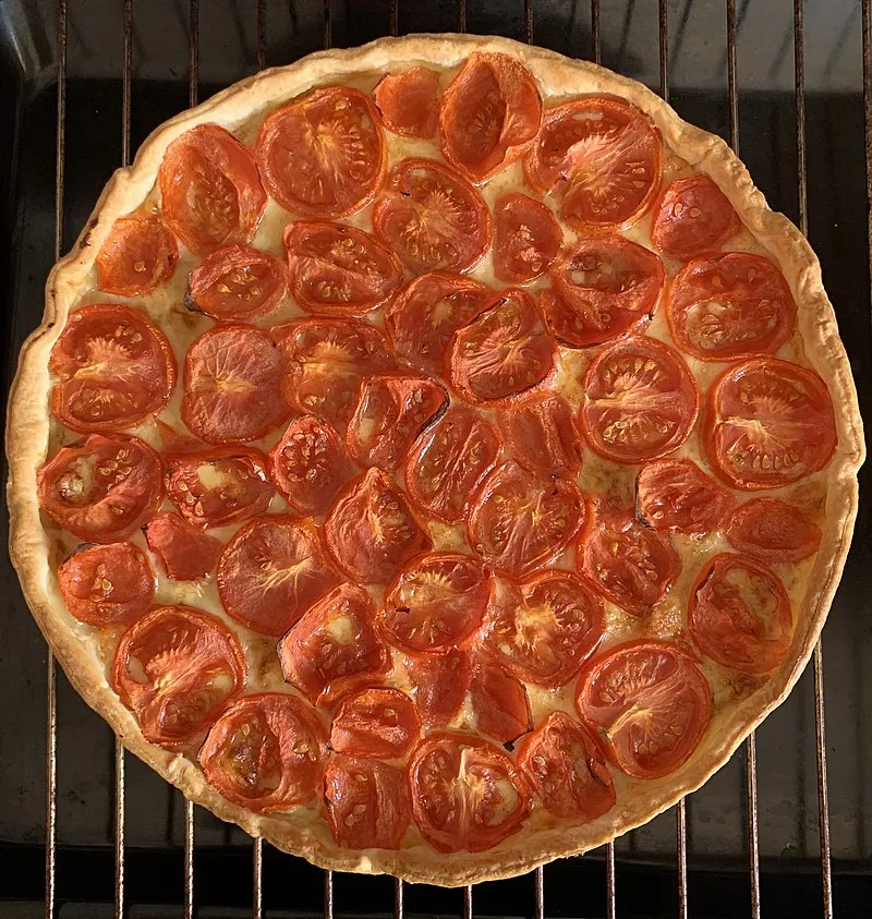 Tarte à la tomate