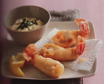 Tempura de langoustines - sauce tartare